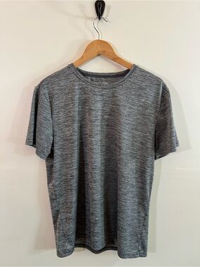CoolKeep Gray Space Dye Sleepwear T Shirt Men’s Large Soft Lounge Tee
